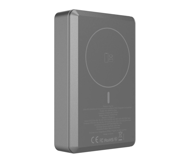 Mobile Origin PowerBank Aluminum 30W PD 20000mAh PB14 MagSafe Compatible - 1502708 - zdjęcie 4